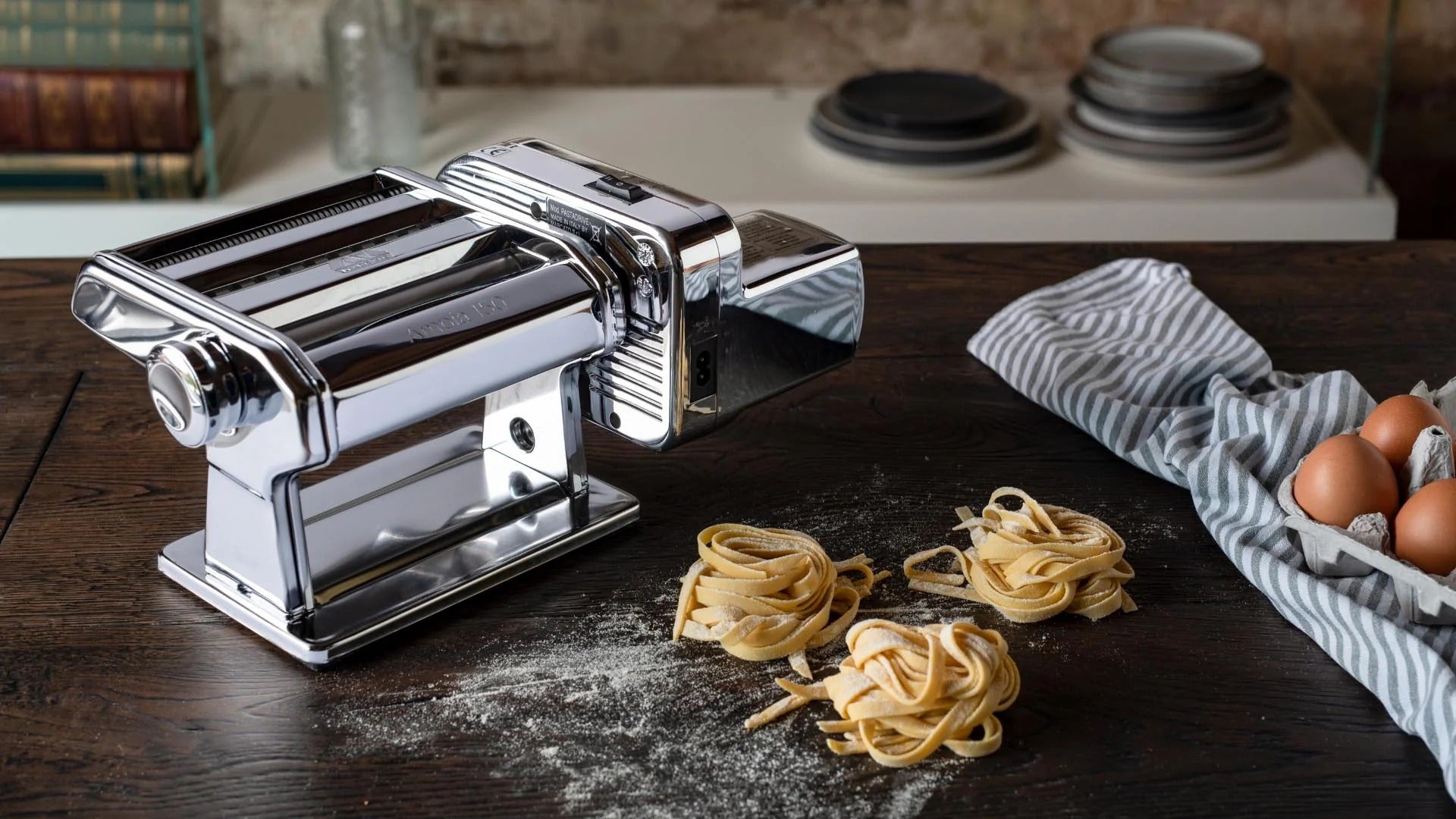 Ampiamotor + Pastabike blu