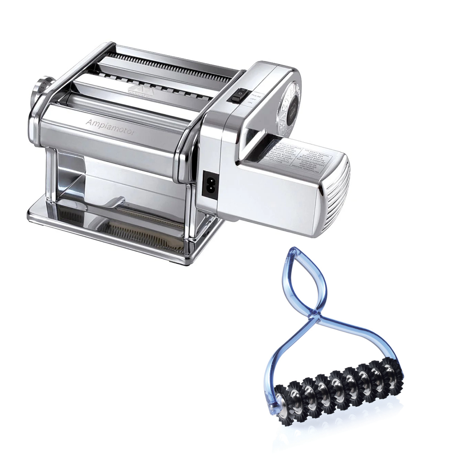 Ampiamotor + Pastabike blu