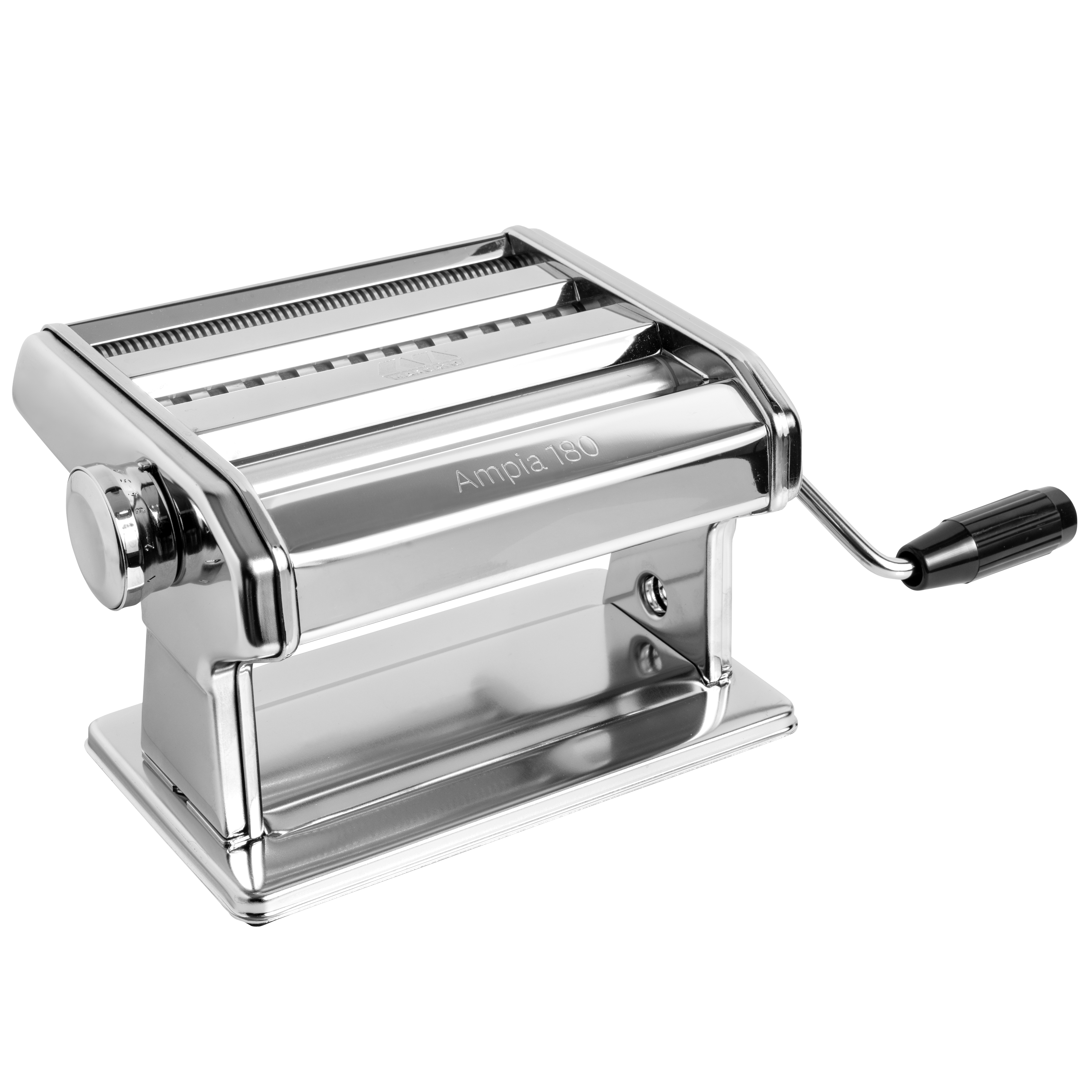  Marcato Atlas Pasta Machine, Made in Italy, Black, Includes  Pasta Cutter, Hand Crank, and Instructions : Home & Kitchen