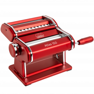 Includes Pasta Cutter Chrome Plated Steel Silver Hand Crank Made In Italy & Instructions Marcato 8356 Atlas Ampia Pasta Machine 